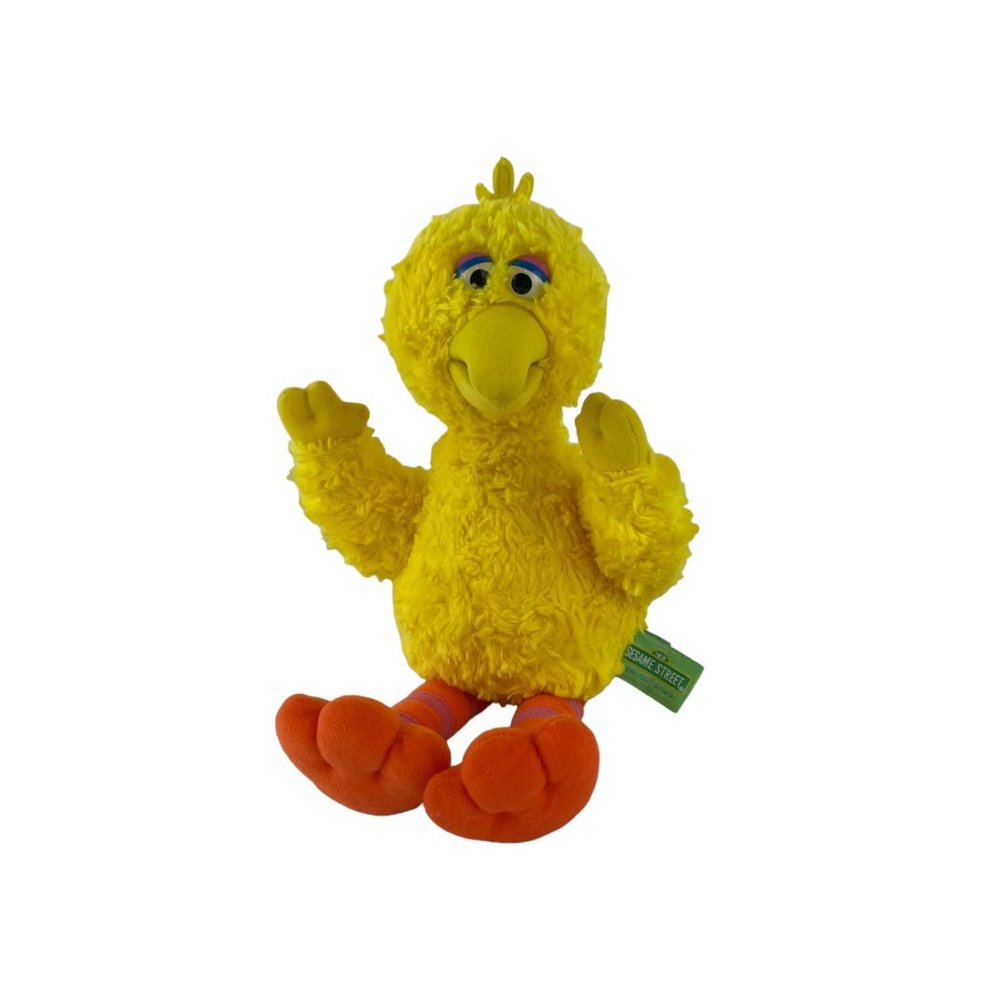 Gund‎ Sesame Street Big Bird Plush Yellow 13" Stuffed Animal Toy #75350